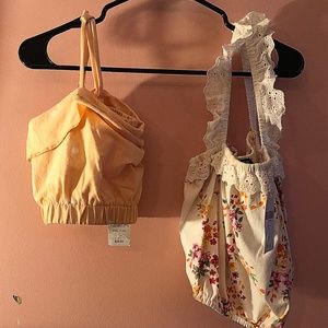 PACSUN CROP TOPS SZ XS